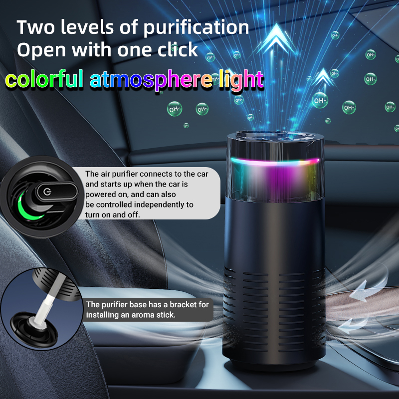 Odor Eliminator Car - Mini purificatore d'aria con bastoncini per
