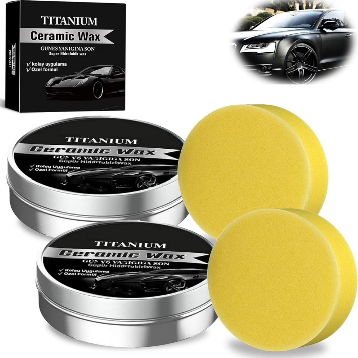 Car Wax Ceramic Coating - Set di Creme Lucidanti per Auto