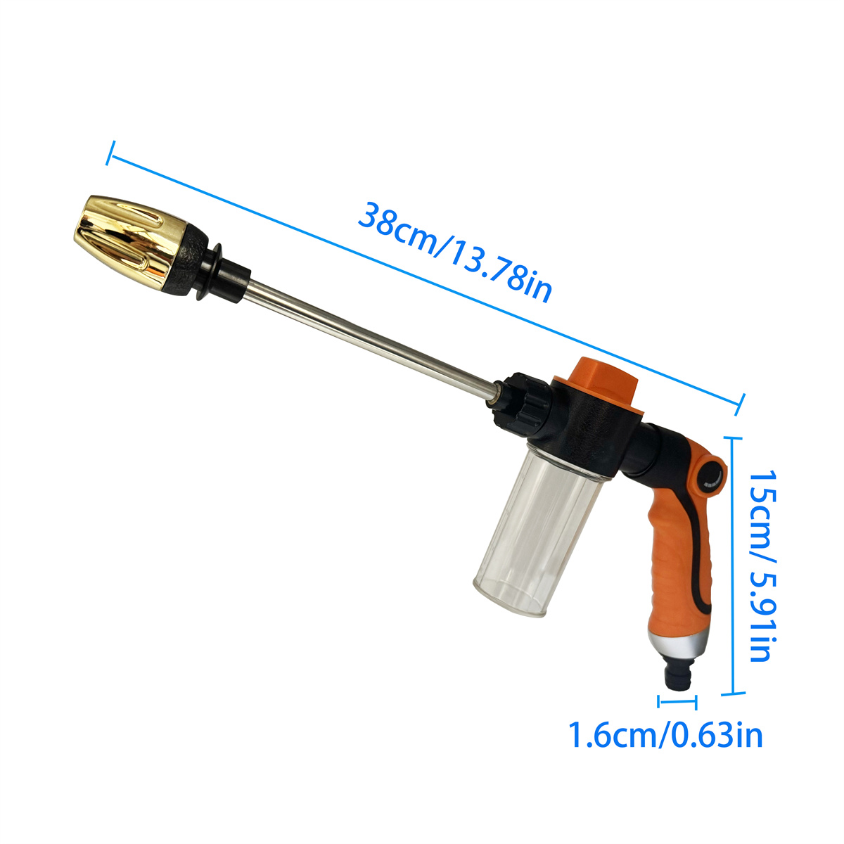 Pistola ad acqua ad alta press - Pressure Washer Foam Gun recensione e prezzo