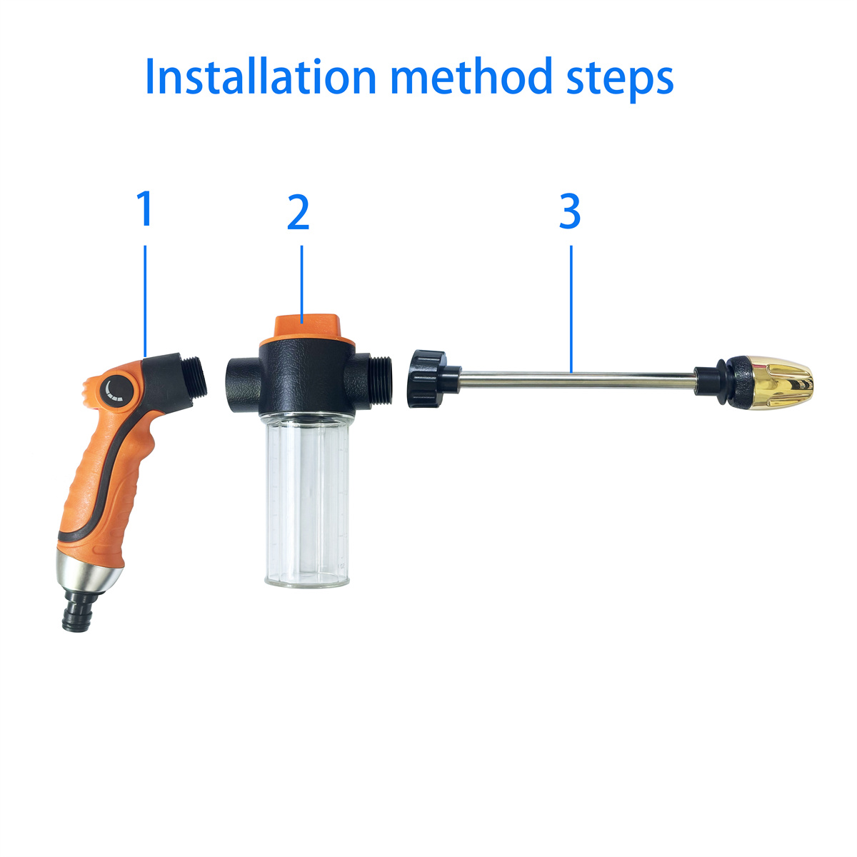 Pistola ad acqua ad alta press - Pressure Washer Foam Gun recensione e prezzo